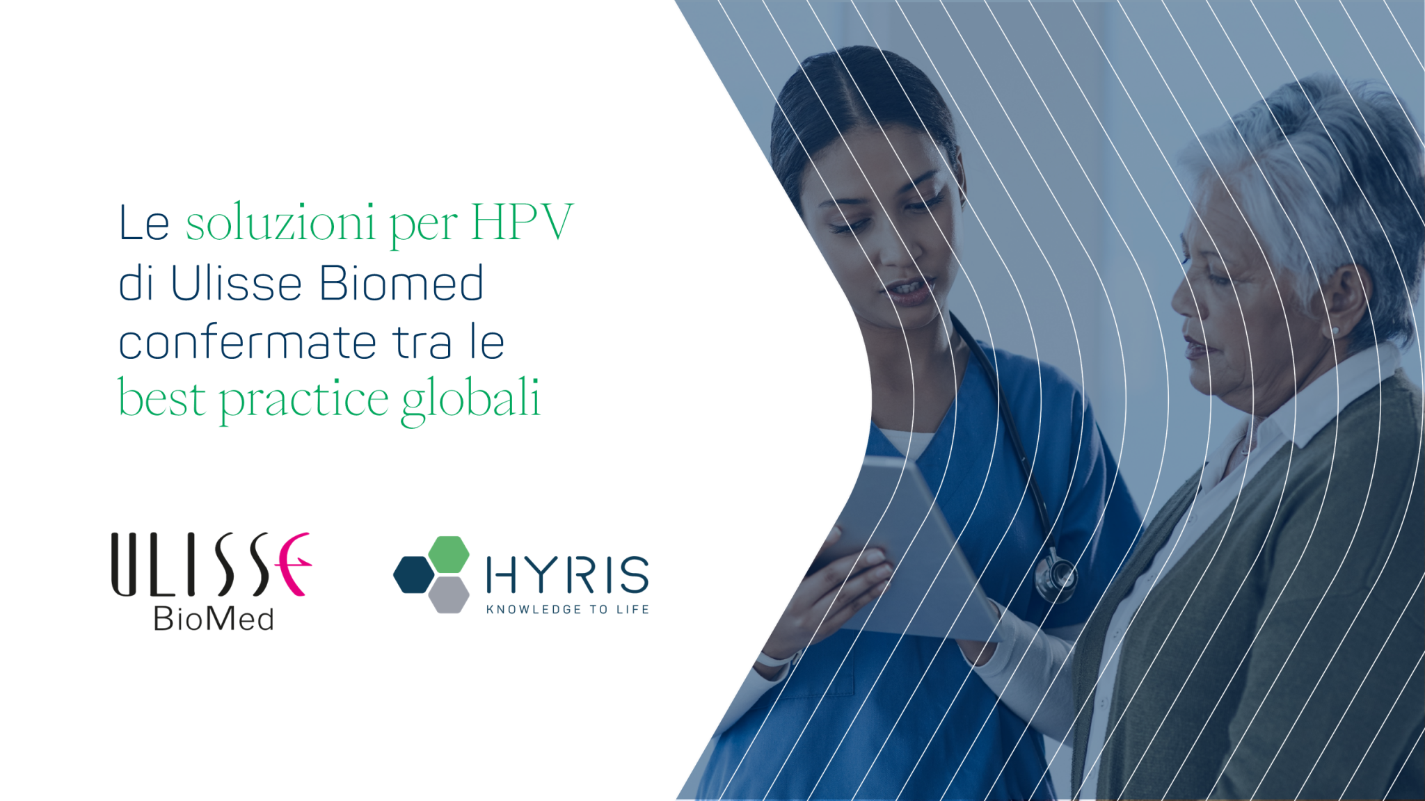 Le soluzioni per HPV di Ulisse Biomed confermate tra le best practice globali