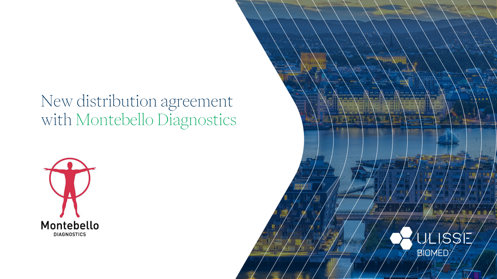 NEW DISTRIBUTION AGREEMENT WITH MONTEBELLO DIAGNOSTICS